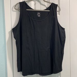 Just My Size Black Tank